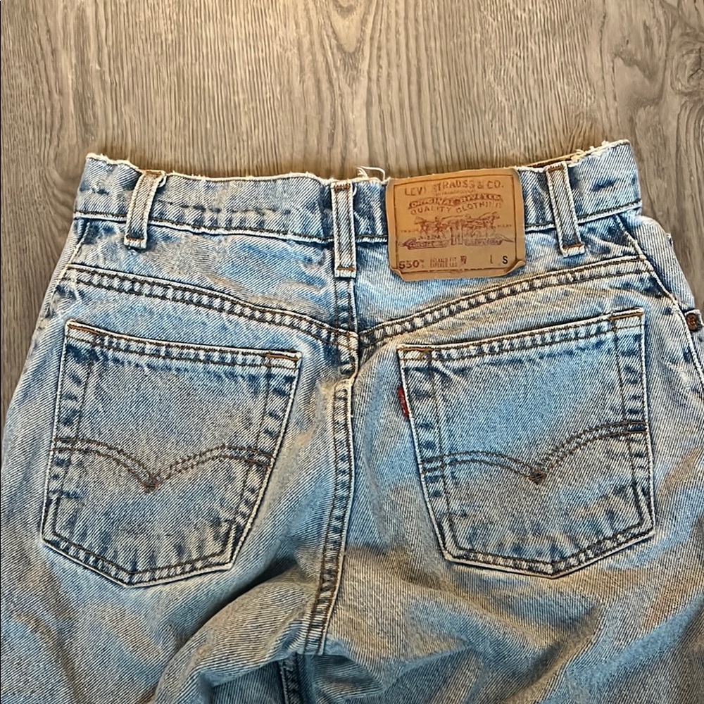 Vintage Levis perfect light wash zip fly